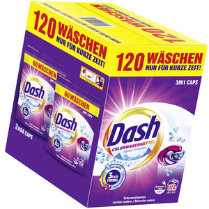 Produkt DASH Kapsułki do prania DASH Color Frische do koloru 3in1 120szt 005062