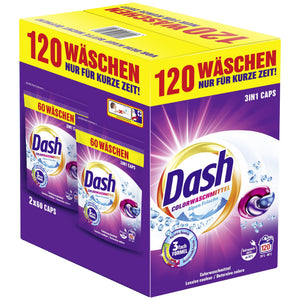 Produkt DASH Kapsułki do prania DASH Color Frische do koloru 3in1 120szt 005062