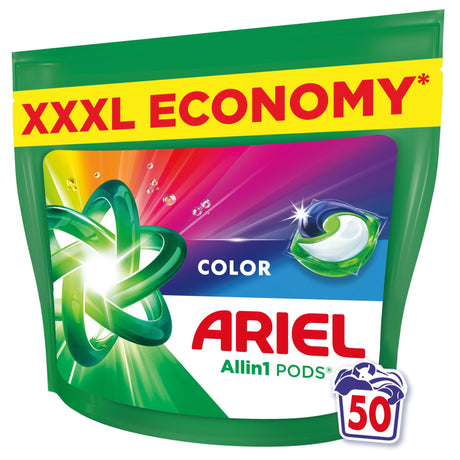 Produkt ARIEL Kapsułki do prania Kapsułki do prania ARIEL Allin1 Pods Color do kolorów 50 szt 003517