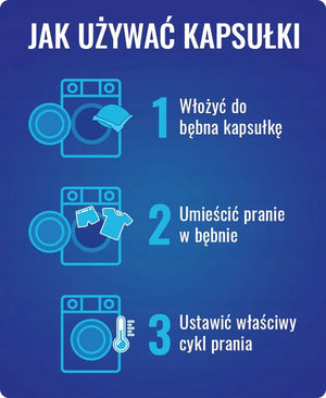 Produkt DALLI Kapsułki do prania Kapsułki do prania DALLI białe kolor 3in1 2x 24szt Z00126