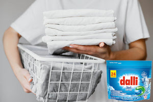 Produkt DALLI Kapsułki do prania Kapsułki do prania DALLI białe kolor 3in1 2x 24szt Z00126