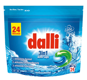Produkt DALLI Kapsułki do prania Kapsułki do prania DALLI białe kolor 3in1 2x 24szt Z00126