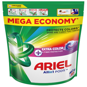 Produkt ARIEL Kapsułki do prania Kapsułki do prania kolorów ARIEL Pods Plus Complete Care 50szt 004418