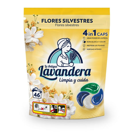 Produkt LAVANDERA Kapsułki do prania Kapsułki do prania LAVANDERA Flores Silvestres Kwiaty Polne 46x22g 003896