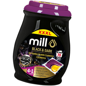 Produkt mill Kapsułki do prania Kapsułki do prania MILL Black & Dark do czarnego i ciemnego 70szt 004391