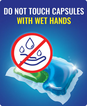 Produkt TRIUMF Kapsułki do prania Kapsułki do prania TRIUMF białe kolor 2in1 2x 30szt Z00603