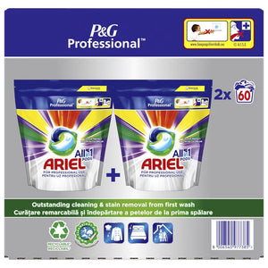 Produkt ARIEL Kapsułki do prania koloru ARIEL Professional All in One Color 2x60szt 037660
