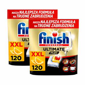Produkt FINISH Kapsułki do zmywarki FINISH Ultimate Plus Lemon 2x 120szt K _005998_2