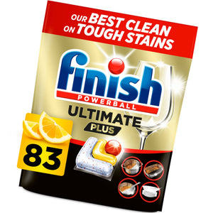 Produkt FINISH Kapsułki do Zmywarki FINISH Ultimate Plus Lemon 83pcs 006253