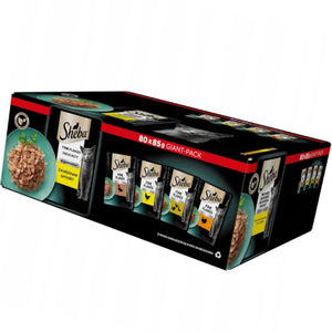 Produkt SHEBA Karma dla kota SHEBA Saszetki Drobiowe smaki w galaretce 80x85g 006060