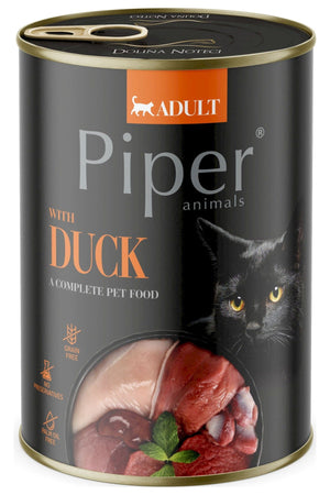 Produkt PIPER Karma mokra dla kota PIPER z kaczką 400g 005018