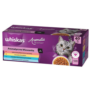 Produkt WHISKAS Karma mokra dla kota WHISKAS Sos Aromatic 40x85g 006421