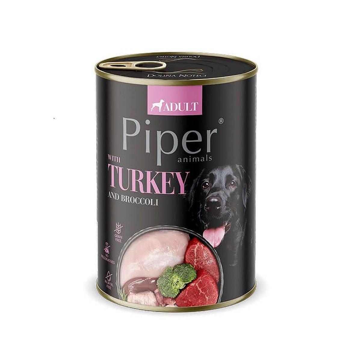 Produkt PIPER Karma mokra dla psa PIPER MIX smaków 16 x 400g Z01046