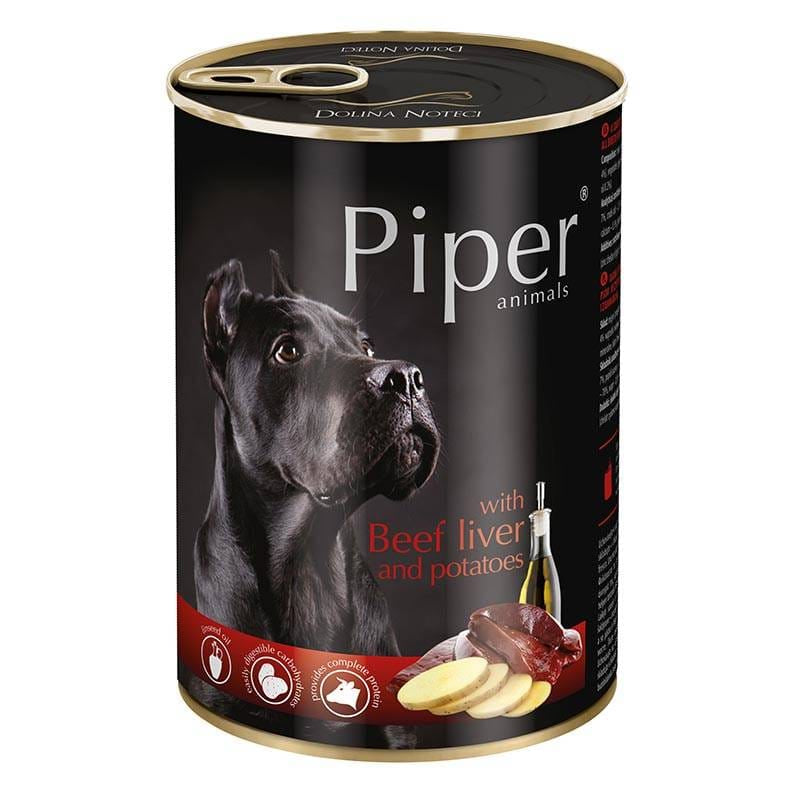 Produkt PIPER Karma mokra dla psa PIPER MIX smaków 8 x 400g Z01045
