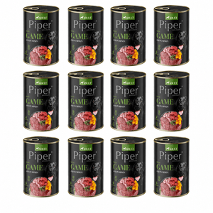 Produkt bd24.pl Karma mokra dla psa PIPER z dziczyzną i dynią 12 x 400g K_045242_12