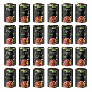 Produkt bd24.pl Karma mokra dla psa PIPER z dziczyzną i dynią 24 x 400g K_045242_24