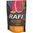 Produkt RAFI Karma mokra dla psa RAFI Z kaczką, borówką i żurawiną 500g 006309