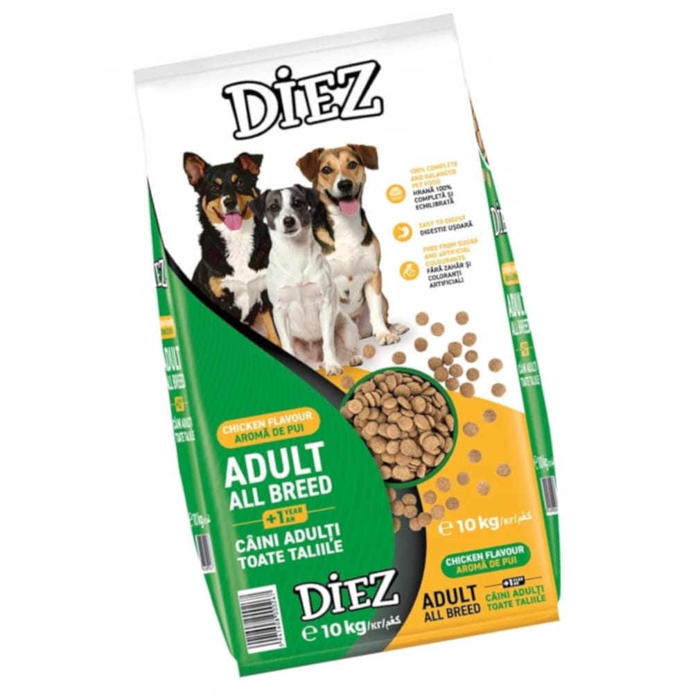 Produkt bd24.pl Karma sucha DIEZ dla psa Kurczak 10kg 006188