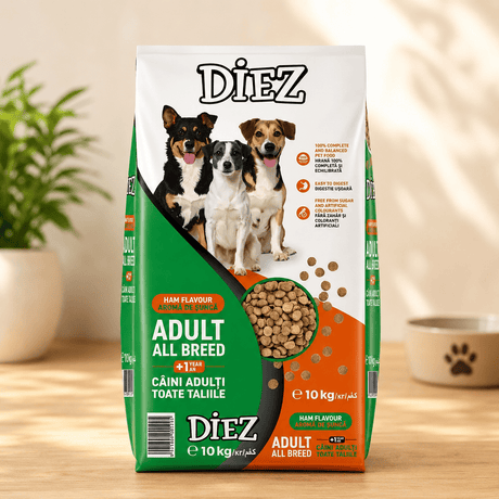 Produkt bd24.pl Karma sucha DIEZ dla psa Szynka 10kg 006190