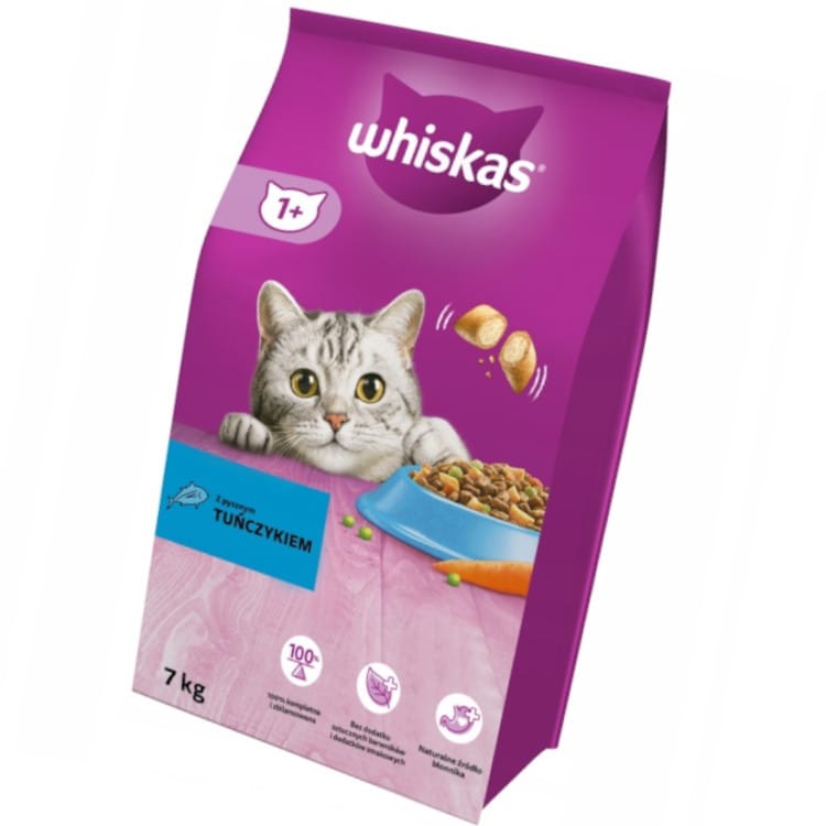Produkt WHISKAS Karma sucha dla kota WHISKAS Tuńczyk 7kg 006059