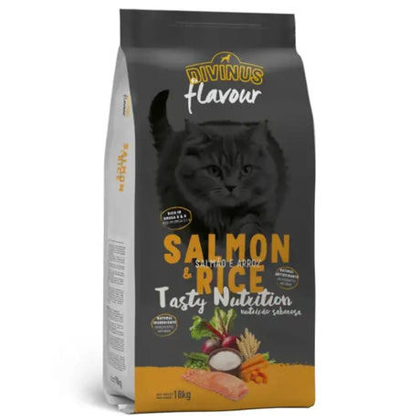 Produkt bd24.pl Karma sucha dla kotów DIVINUS Łosoś z ryżem 18kg 006187