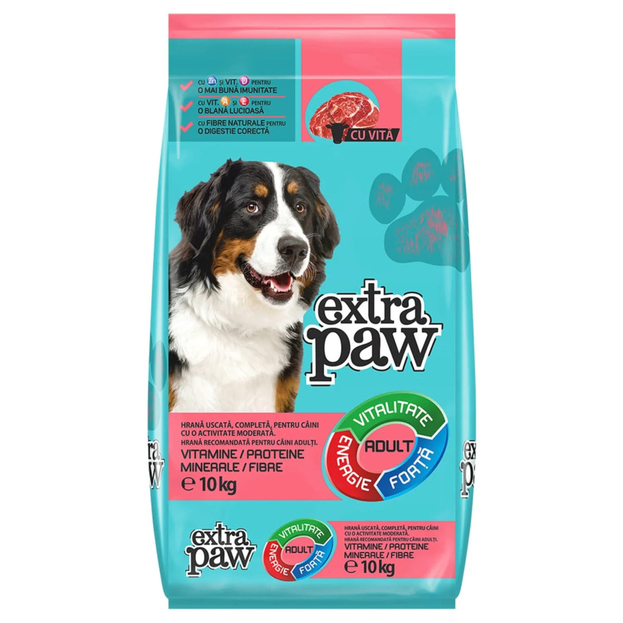 Produkt bd24.pl Karma sucha dla psa EXTRA PAW Adult Wołowina 10kg 006195