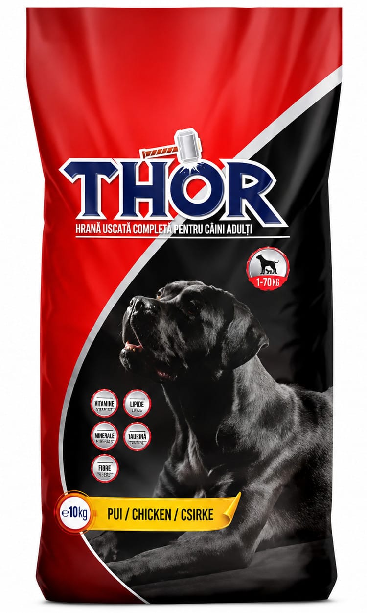 Produkt bd24.pl Karma sucha dla psa THOR Essential z kurczakiem 10kg 006193