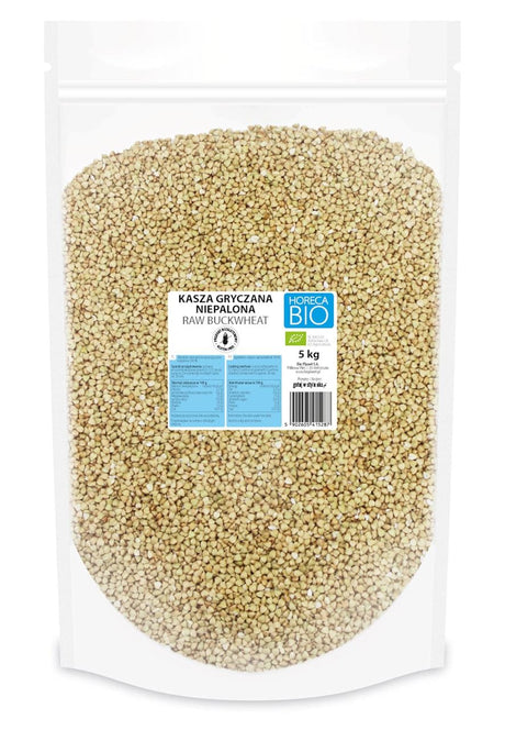Produkt HORECA BIO - pozostałe KASZA GRYCZANA NIEPALONA BEZGLUTENOWA BIO 5 kg - HORECA (BIO PLANET) 5902605415287