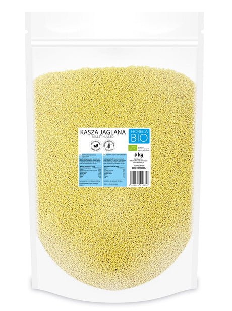 Produkt HORECA BIO - pozostałe KASZA JAGLANA BEZGLUTENOWA BIO 5 kg - HORECA (BIO PLANET) 5902605410350