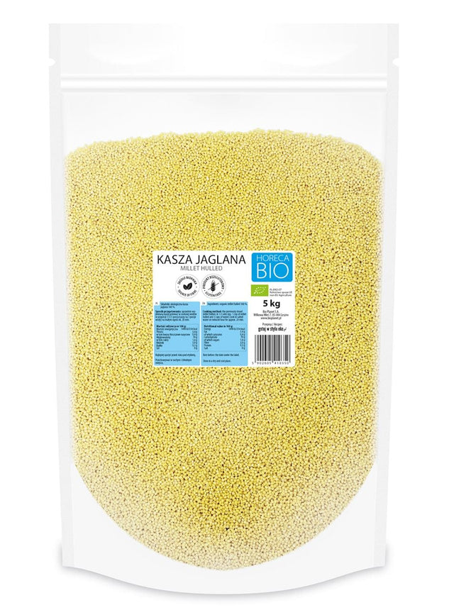 Produkt HORECA BIO - pozostałe KASZA JAGLANA BEZGLUTENOWA BIO 5 kg - HORECA (BIO PLANET) 5902605410350