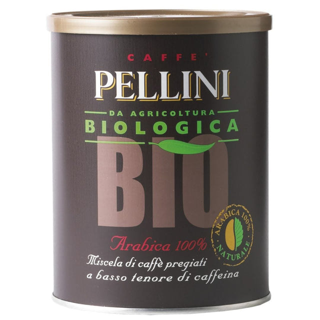 Produkt PELLINI Kawa mielona organiczna PELLINI TOP BIOLOGICA 100% ARABICA  puszka 250 g 045206
