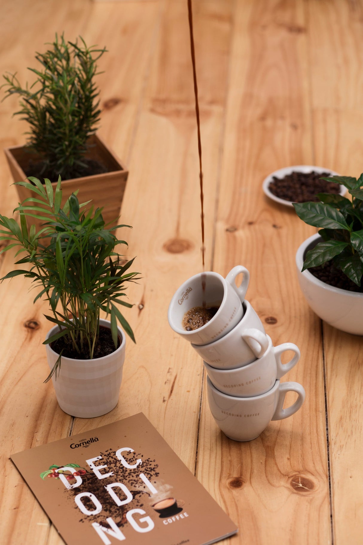 Produkt CORNELLA Kawa ziarnista Kawa ziarnista CORNELLA Barista Pro 90 Premium Grade 1 kg 004624