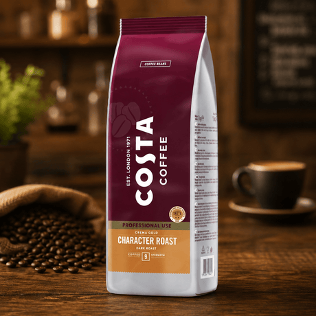 Produkt COSTA COFFEE Kawa ziarnista Kawa ziarnista COSTA COFFEE Pro Crema Gold Dark Roast 1kg 004751