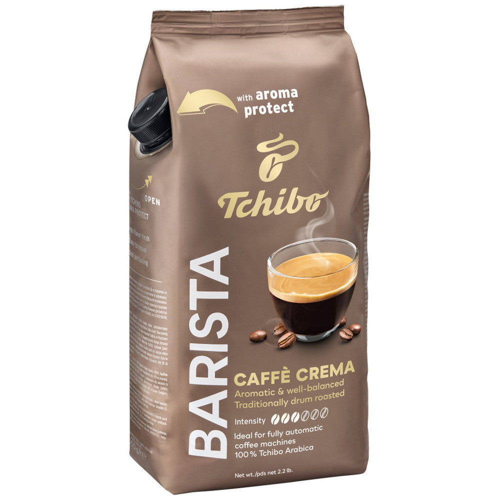 Produkt TCHIBO Kawa ziarnista Kawa ziarnista TCHIBO Barista Caffe Crema 2x1kg + GRATIS Crema Gold 100g Z00952