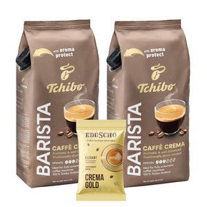 Produkt TCHIBO Kawa ziarnista Kawa ziarnista TCHIBO Barista Caffe Crema 2x1kg + GRATIS Crema Gold 100g Z00952