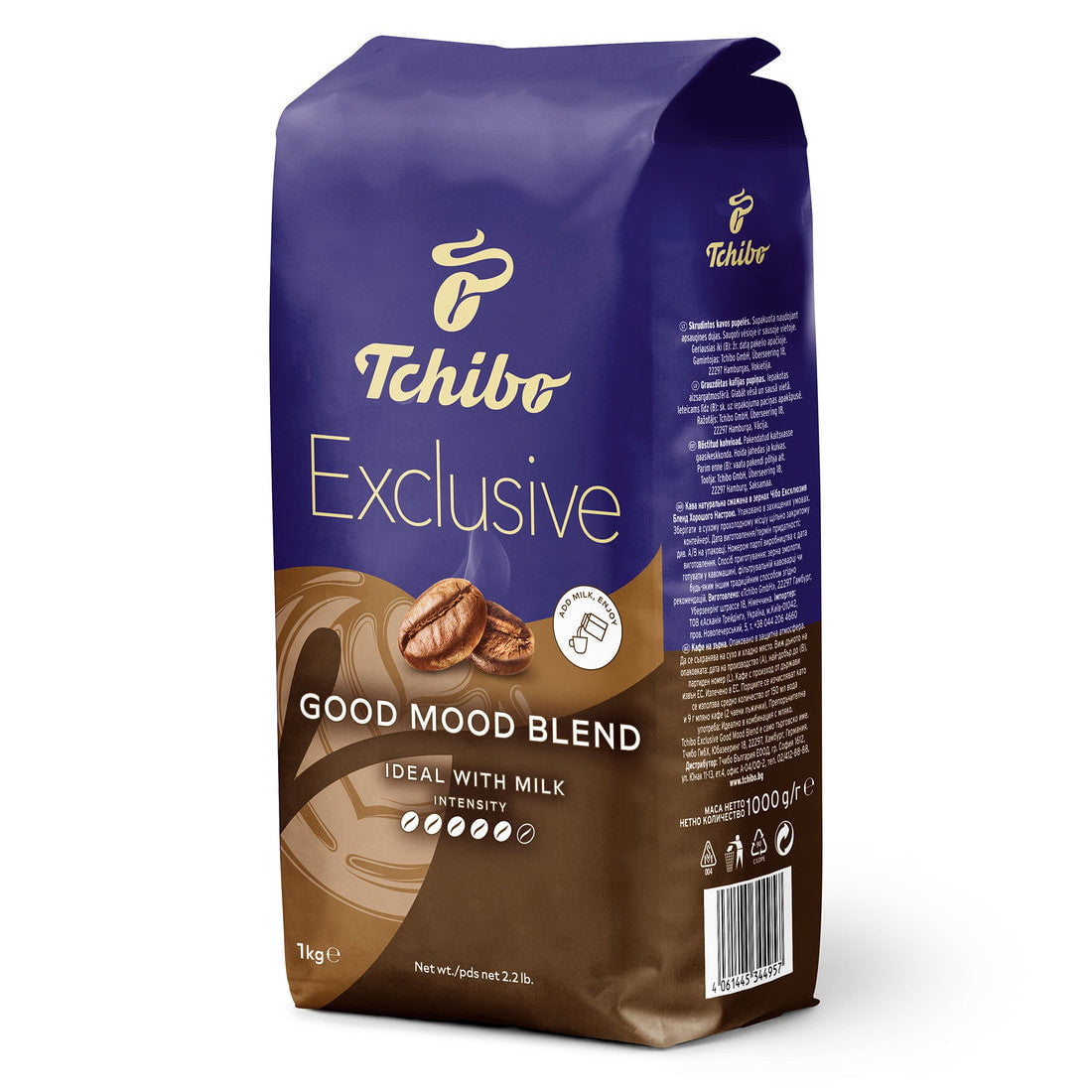 Produkt TCHIBO Kawa ziarnista Kawa ziarnista TCHIBO Exclusive Good Mood 1kg 004457