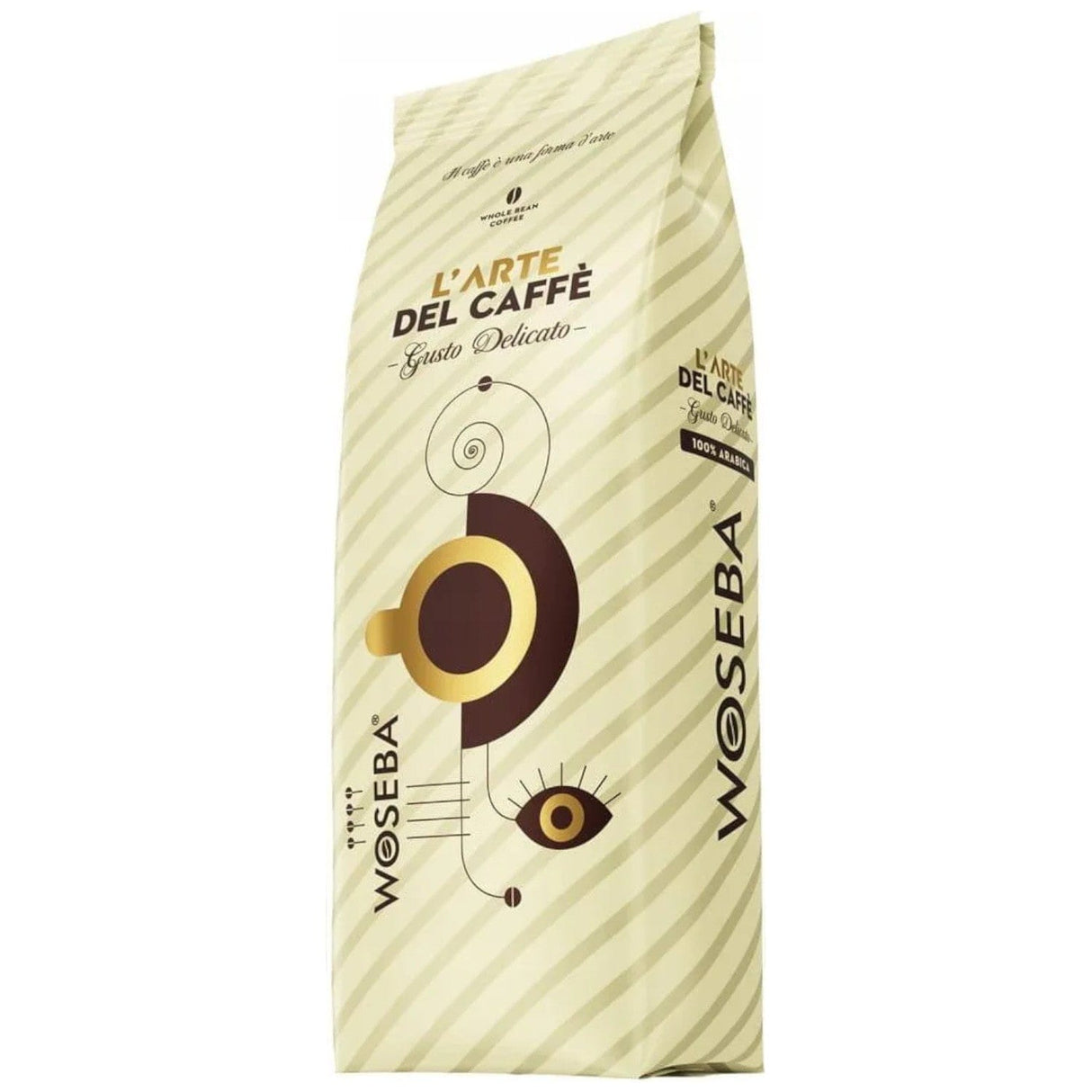 Produkt WOSEBA Kawa ziarnista Kawa ziarnista WOSEBA L’Arte Del Caffè Gusto Delicato 100% Arabica 1kg 002990