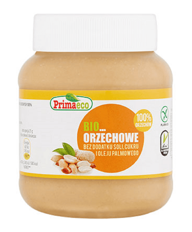 Produkt PRIMAVIKA (przetwory i pasty vege) KREM Z PRAŻONYCH ORZESZKÓW ZIEMNYCH BEZGLUTENOWY BIO 360 g - PRIMAVIKA (PRIMAECO) 5900672305371