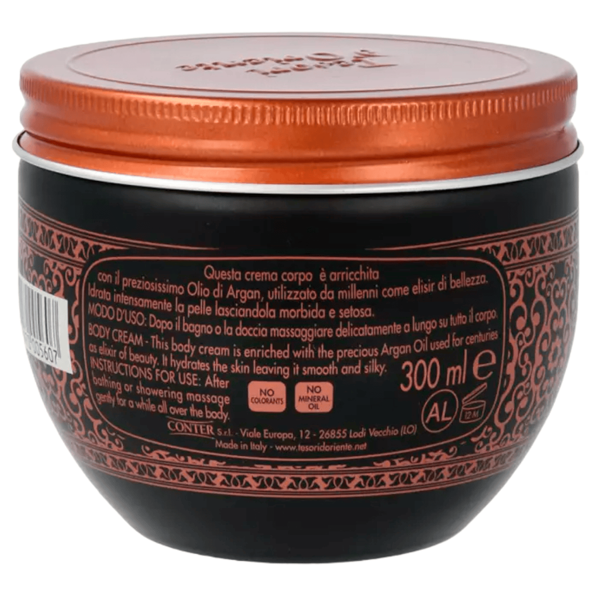 Produkt TESORI D'ORIENTE Kremy i balsamy Krem do ciała TESORI Hammam 300ml 053111