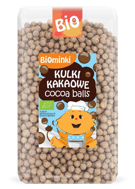 Produkt BIOMINKI (przekąski dla dzieci, kaszki) KULKI KAKAOWE BIO 300 g - BIOMINKI 5907738152689
