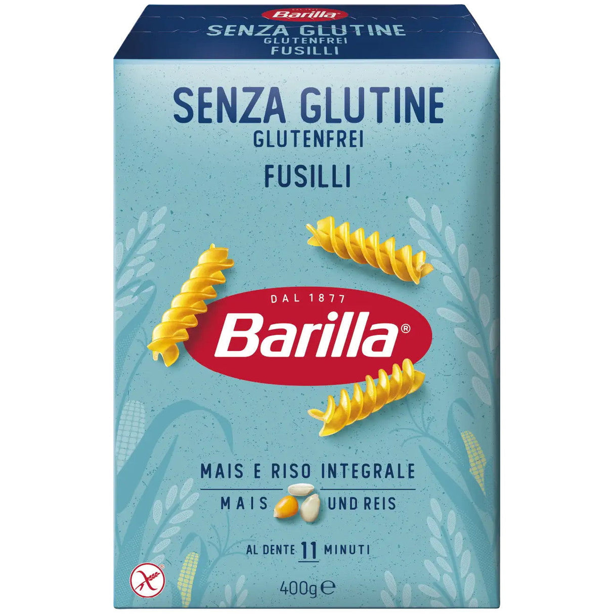 Produkt BARILLA Makaron Makaron bezglutenowy BARILLA Fusilli Gluten Free 400g 012406