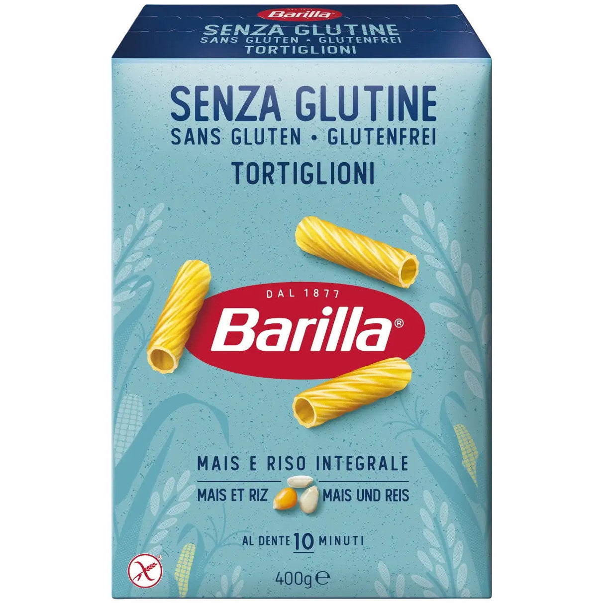 Produkt BARILLA Makaron Makaron bezglutenowy BARILLA Tortiglioni Gluten Free 400g 012409