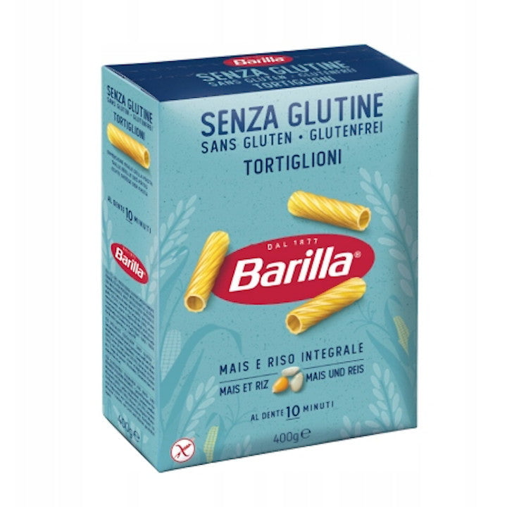 Produkt BARILLA Makaron Makaron bezglutenowy BARILLA Tortiglioni Gluten Free 400g 012409