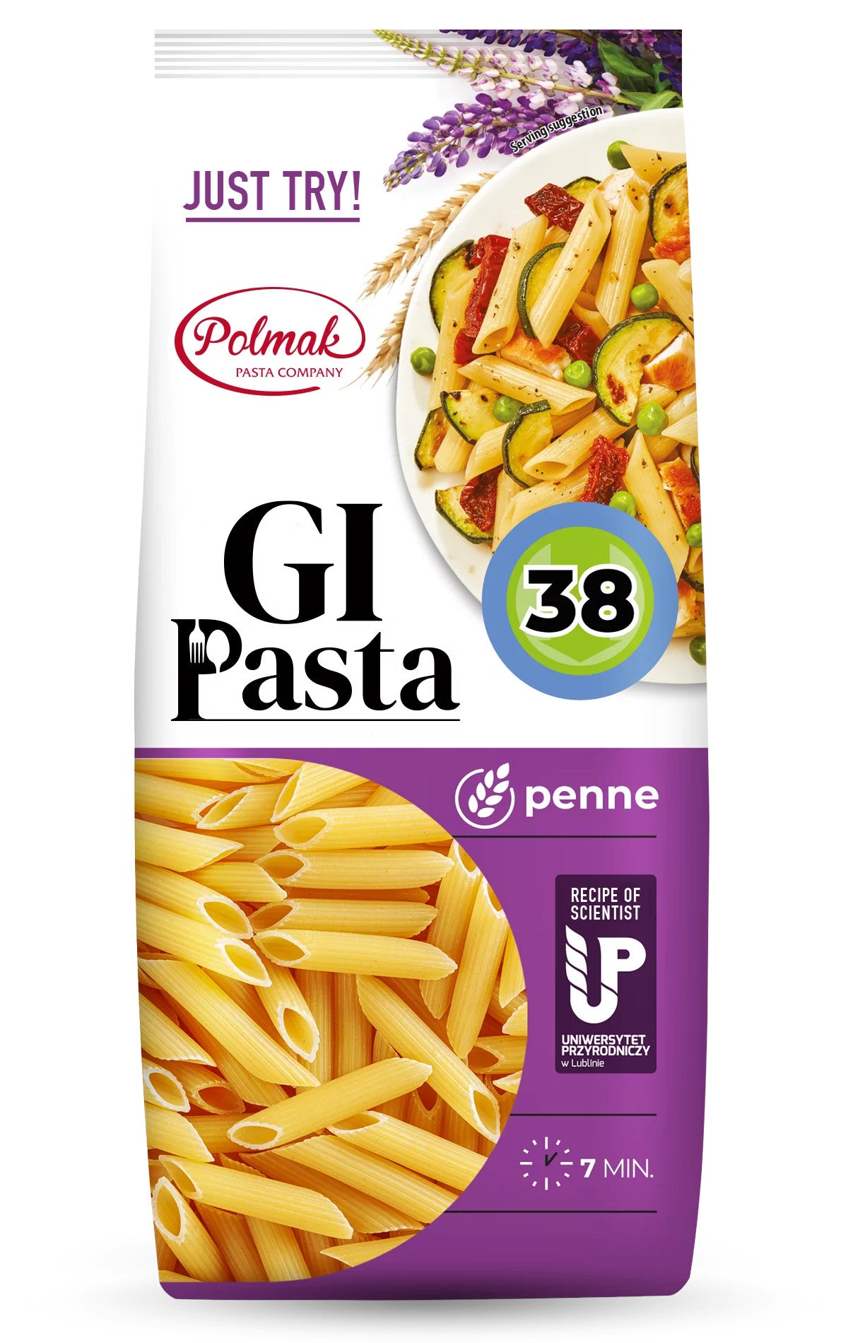 Produkt GI PASTA Makaron Makaron GI PASTA Penne 6x 250g  z niskim indeksem glikemicznym 004760