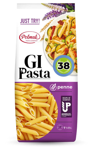 Produkt GI PASTA Makaron Makaron GI PASTA Penne 6x 250g  z niskim indeksem glikemicznym 004760