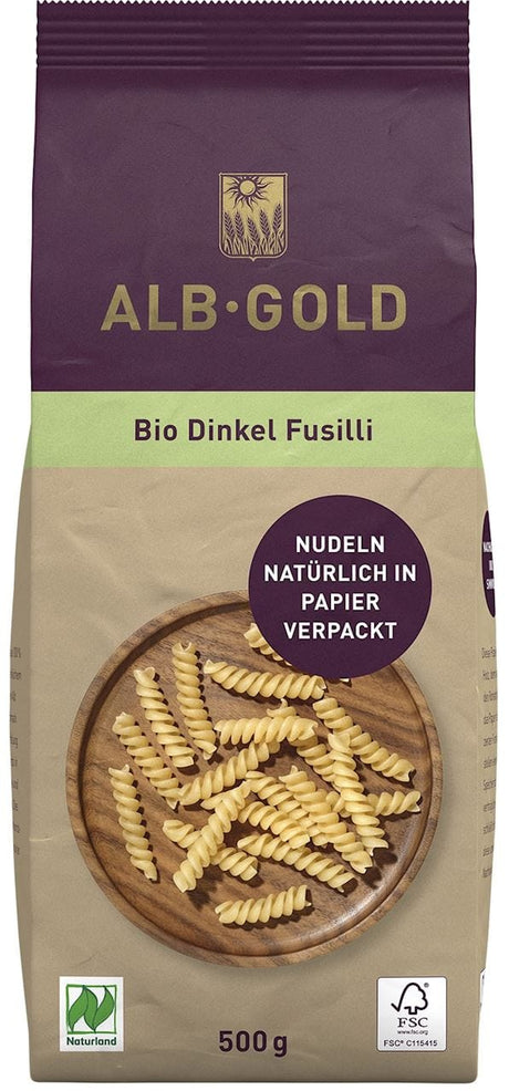 Produkt ALB-GOLD (makarony) MAKARON (ORKISZOWY) ŚWIDERKI BIO 500 g - ALB-GOLD 4018722343158