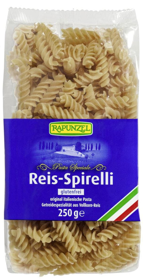Produkt RAPUNZEL (kremy orzechowe, ketchupy, czekolady) MAKARON (RYŻOWY RAZOWY) ŚWIDERKI BEZGLUTENOWY BIO 250 g - RAPUNZEL 4006040635024