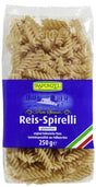 Produkt RAPUNZEL (kremy orzechowe, ketchupy, czekolady) MAKARON (RYŻOWY RAZOWY) ŚWIDERKI BEZGLUTENOWY BIO 250 g - RAPUNZEL 4006040635024