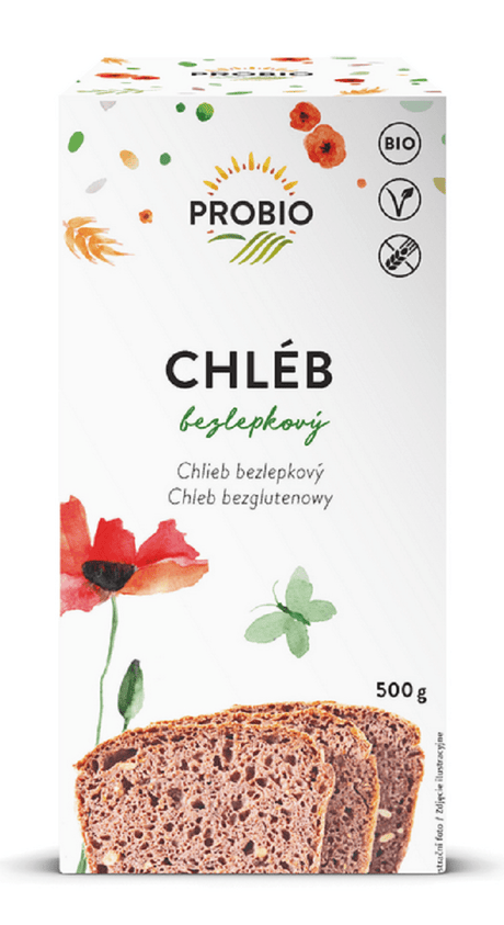 Produkt PROBIO (mieszanki do wypieków, mąki) MIESZANKA DO WYPIEKU CHLEBA BEZGLUTENOWA BIO 500 g - PROBIO 8595582424747