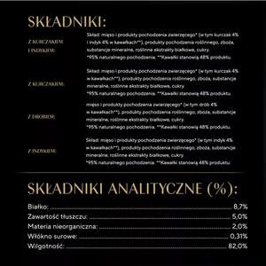 Produkt SHEBA Mokra karma dla kota 3x Mokra karma dla kota SHEBA Mega Pack Drobiowy Tacka 32x85g K_003860_3